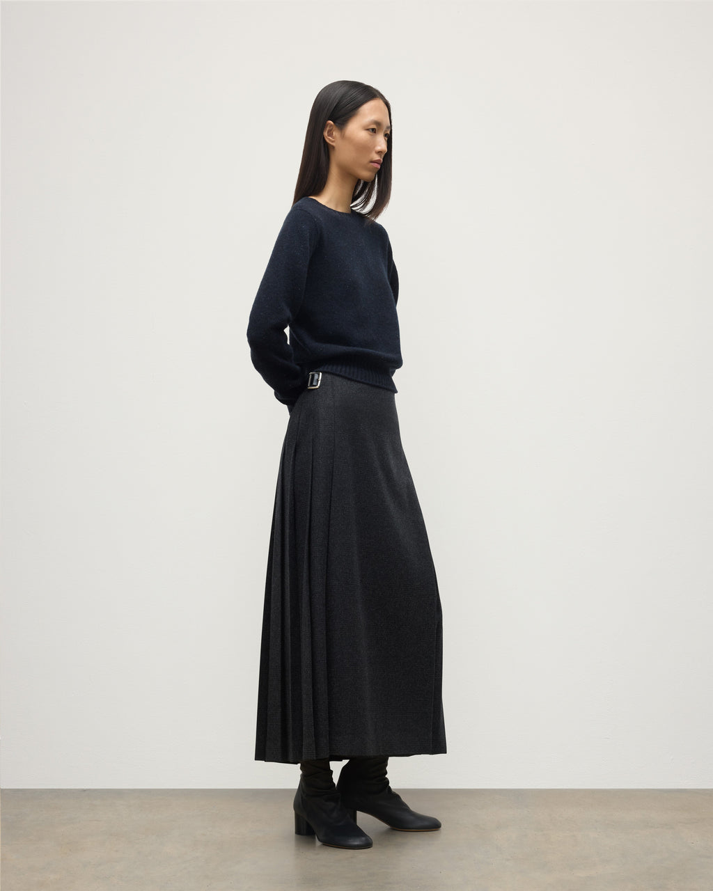 Cairn Blue Donegal Cashmere Jumper