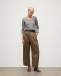 Ella Scoop Neck Superfine Cashmere Grey Jumper