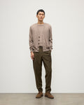 Forsyth Light Brown Superfine Cashmere Cardigan