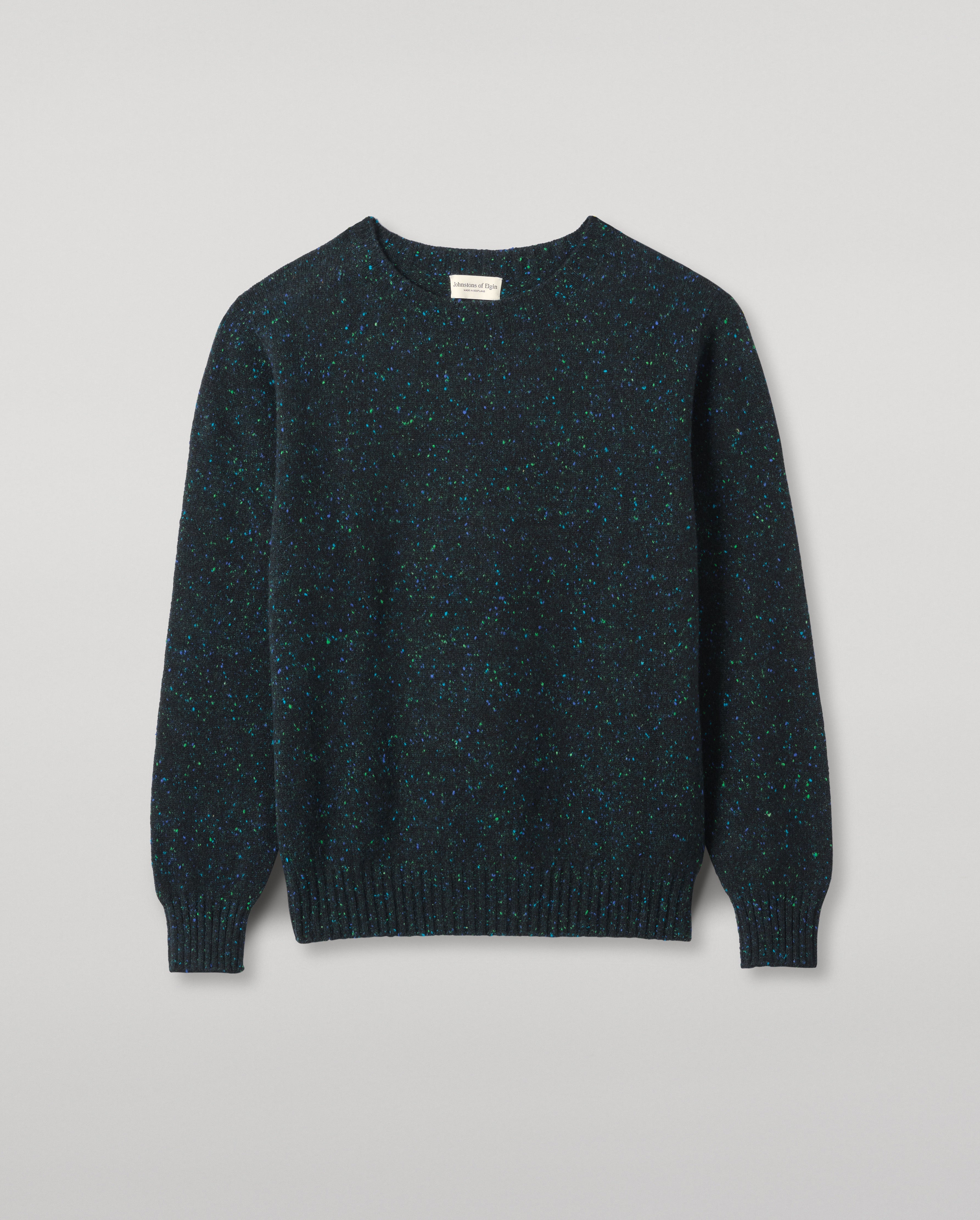 Tiree Green Donegal Cashmere Jumper