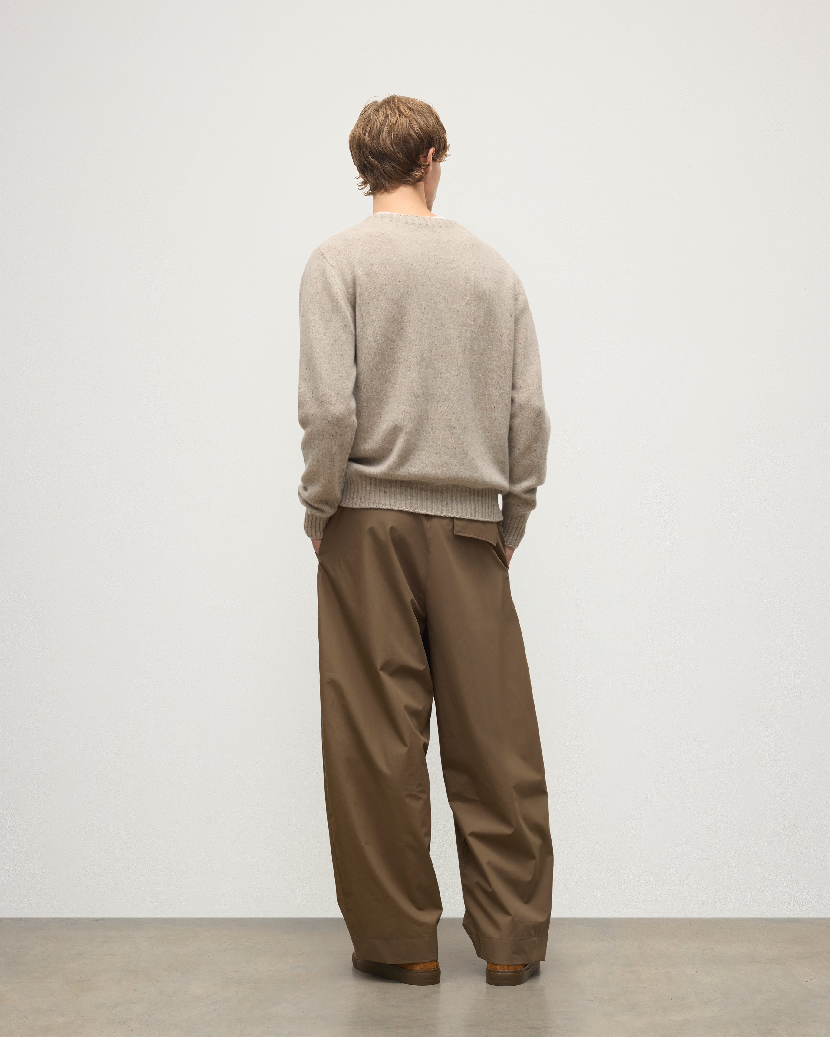 Tiree Natural Donegal Cashmere Jumper
