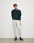 Tiree Green Donegal Cashmere Jumper