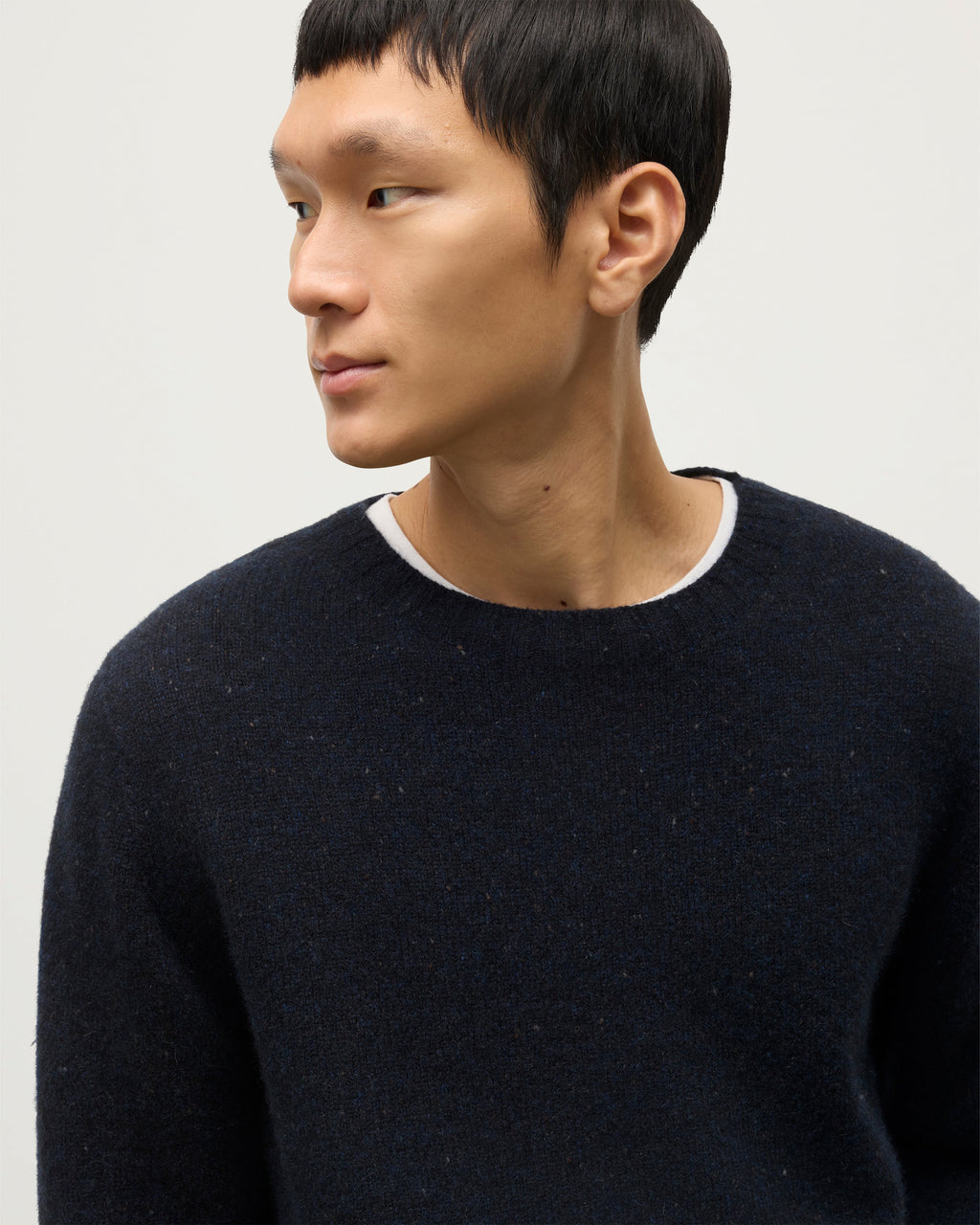 Tiree Blue Donegal Cashmere Jumper