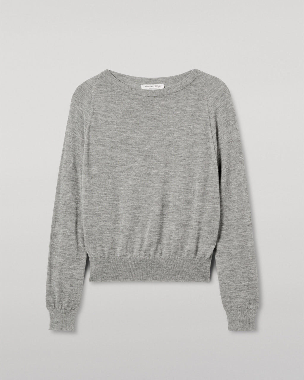 Finola Grey Superfine Cashmere Jumper