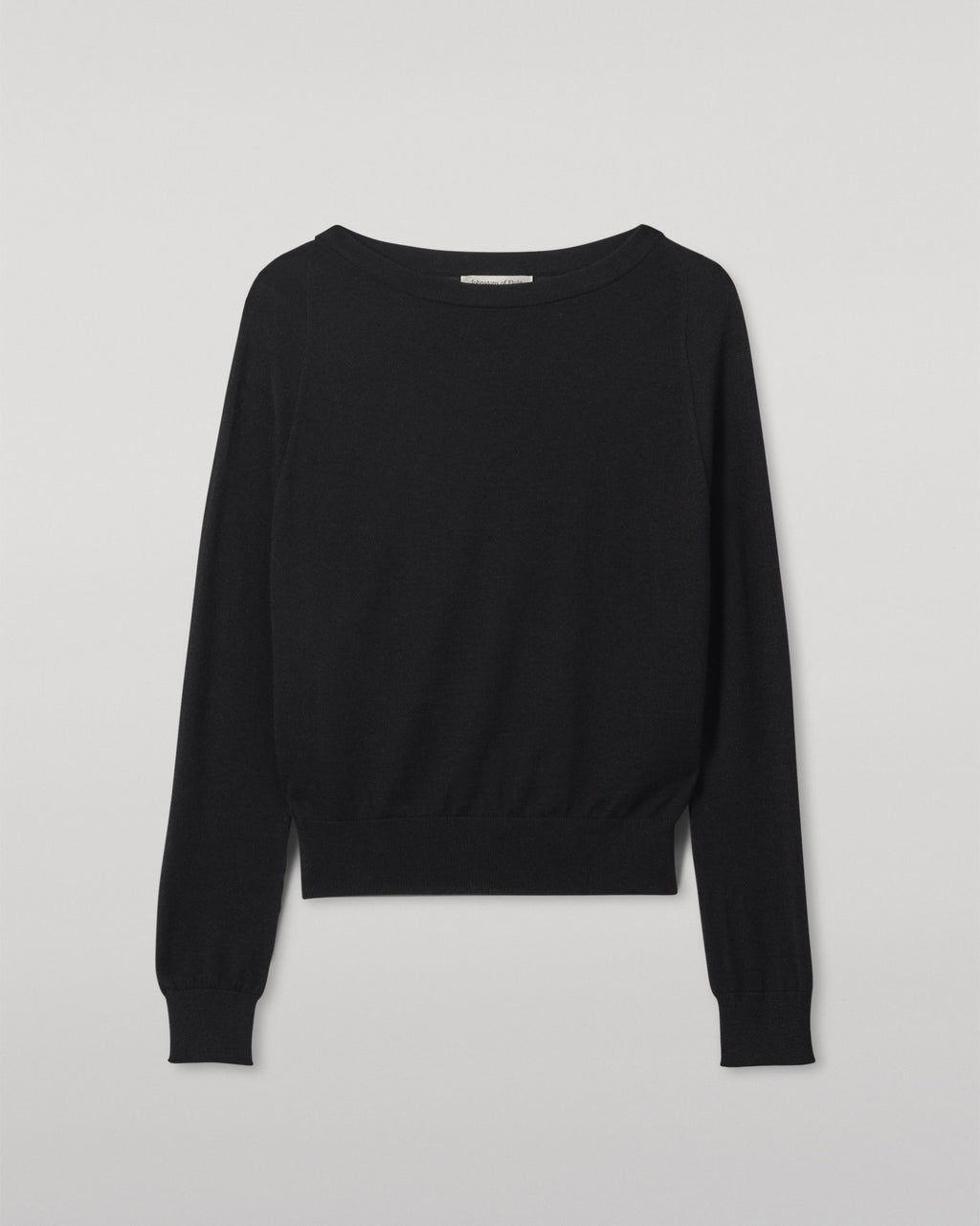Finola Black Superfine Cashmere Jumper