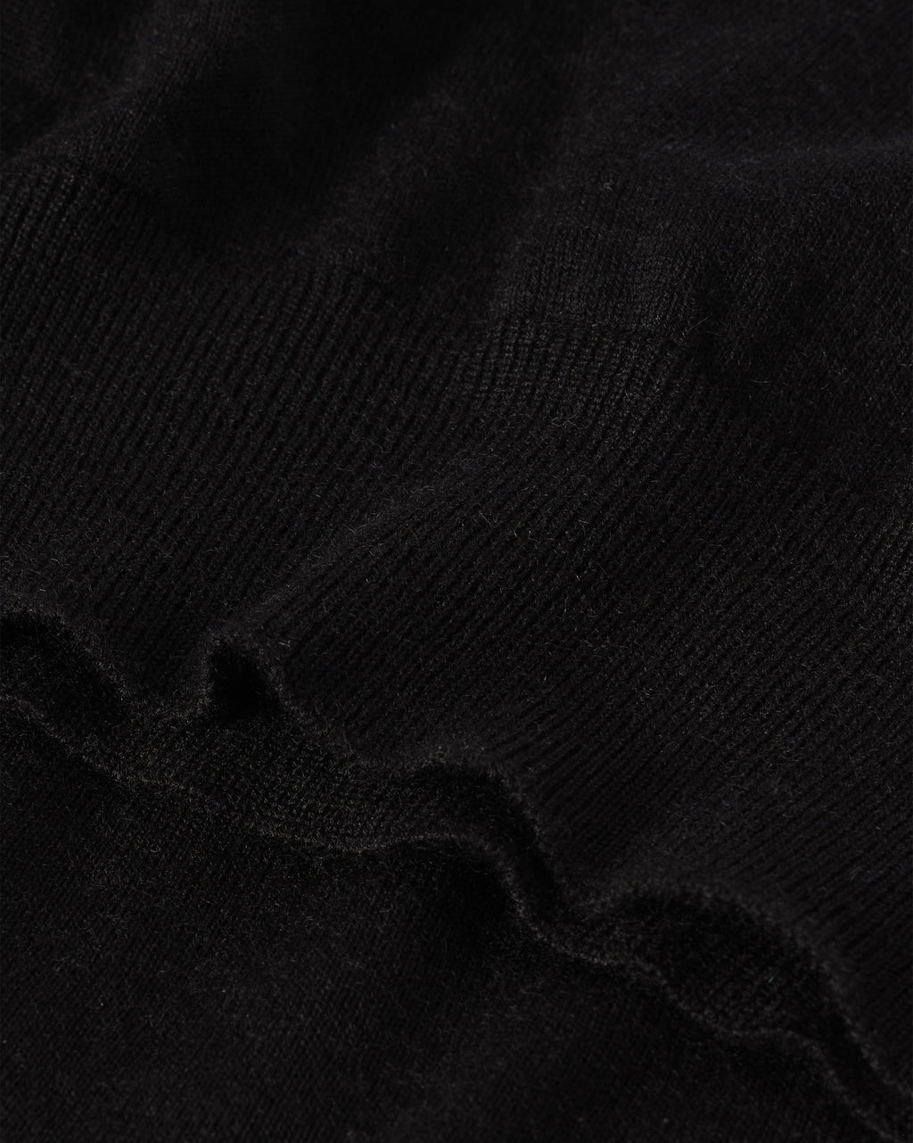 Finola Black Superfine Cashmere Jumper