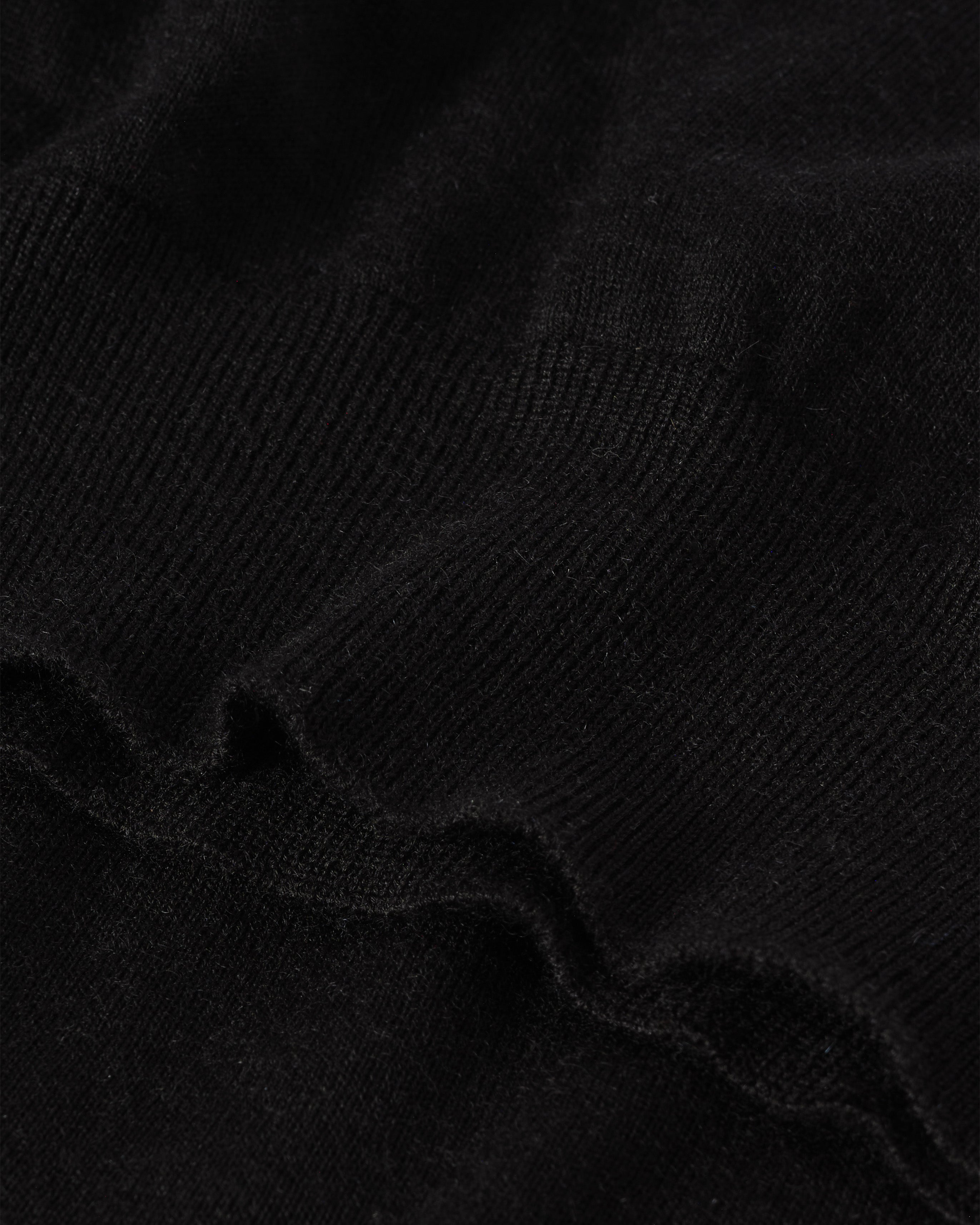 Finola Black Superfine Cashmere Jumper