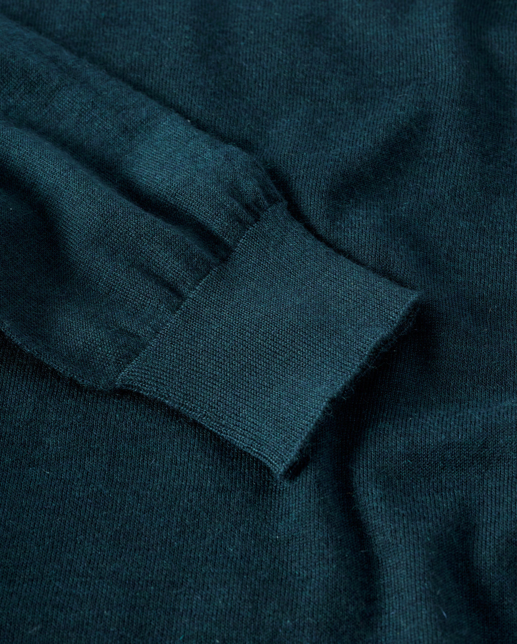 Finola Bottle Green Superfine Cashmere Jumper