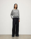 Finola Grey Superfine Cashmere Jumper