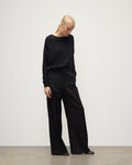 Finola Black Superfine Cashmere Jumper