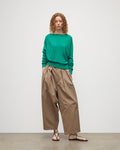 Finola Bright Green Superfine Cashmere Jumper
