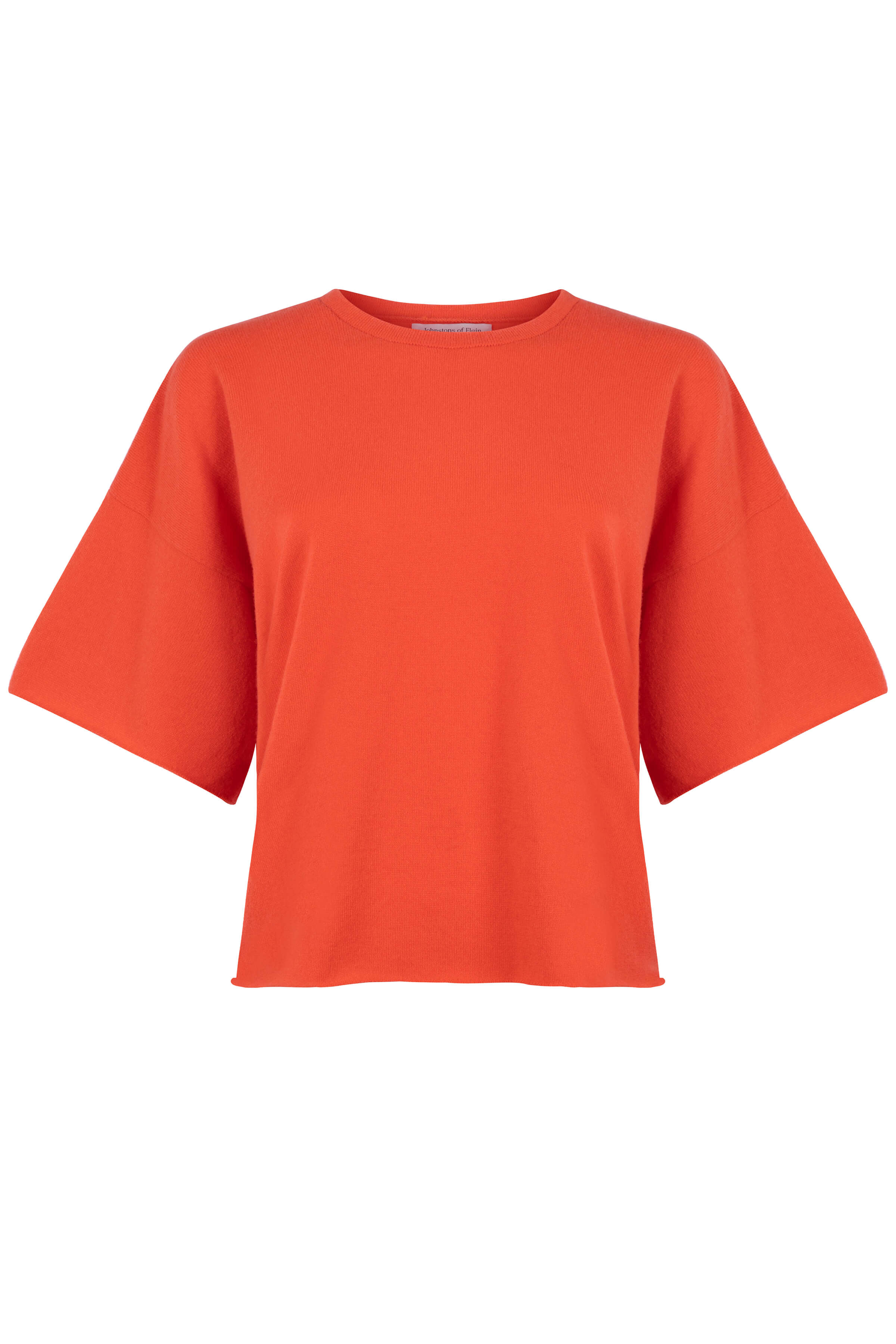 Orange Cashmere T-Shirt