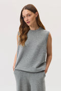 Light Grey Cashmere Tank