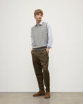 Lennox Grey Cashmere Sleeveless Tank