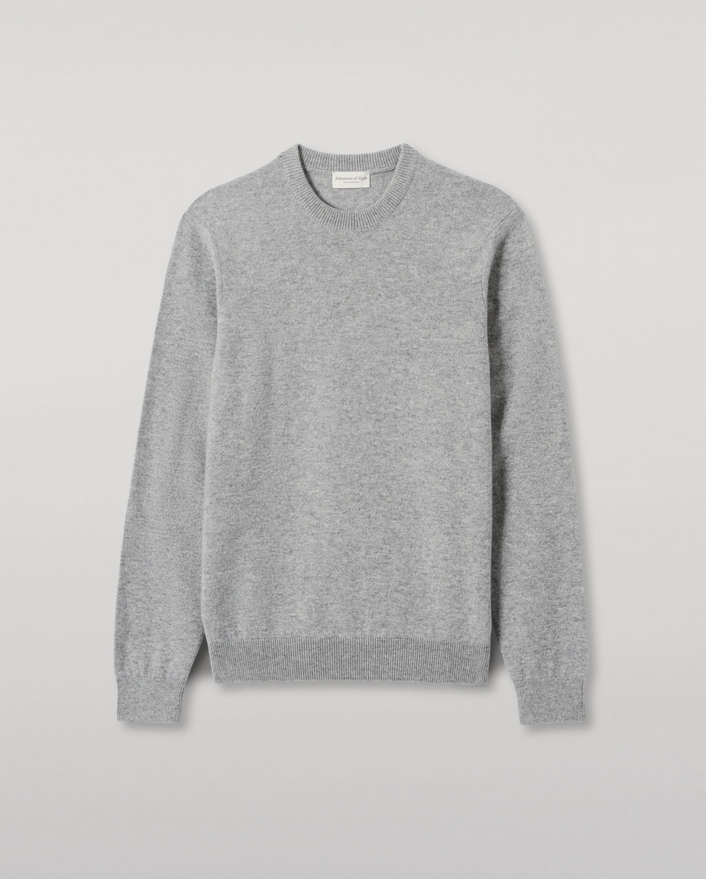 Rory Grey Classic Cashmere Crew Jumper