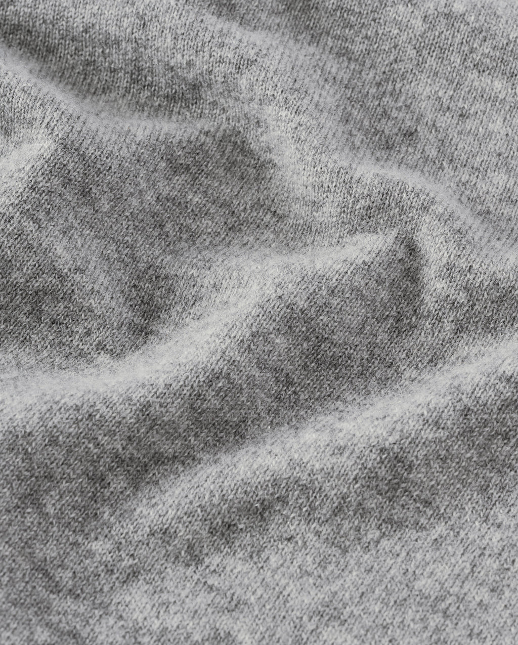 Rory Grey Classic Cashmere Crew Jumper