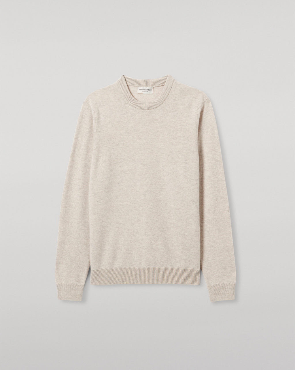Rory Natural Classic Cashmere Crew Jumper