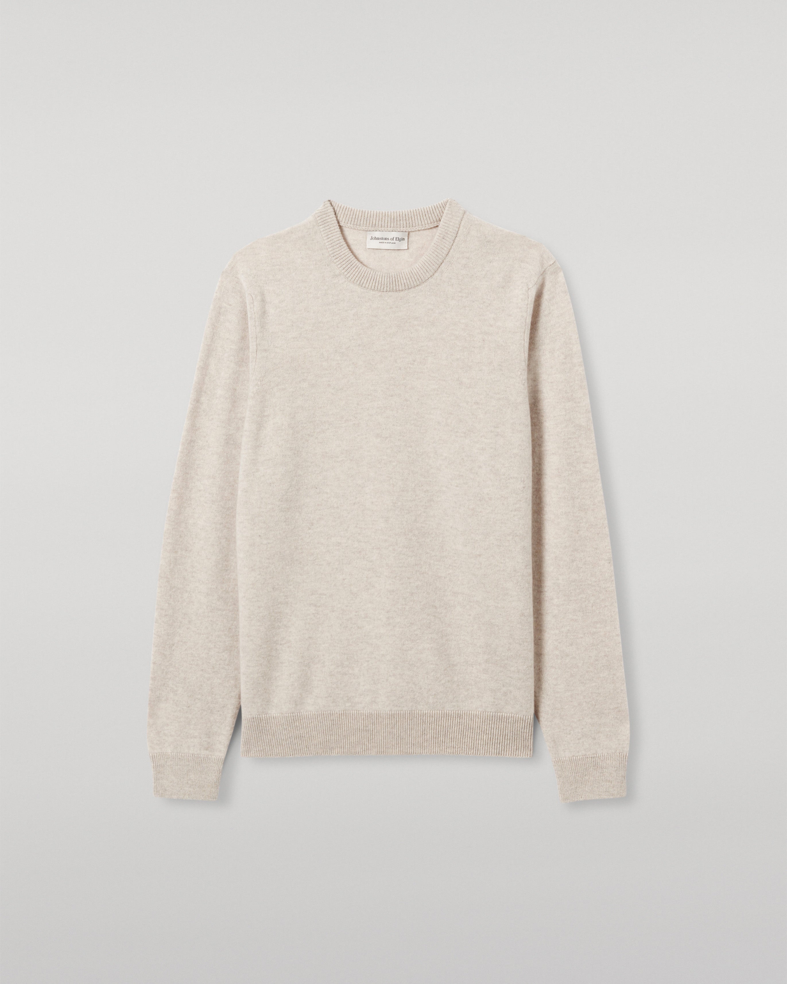 Rory Natural Classic Cashmere Crew Jumper