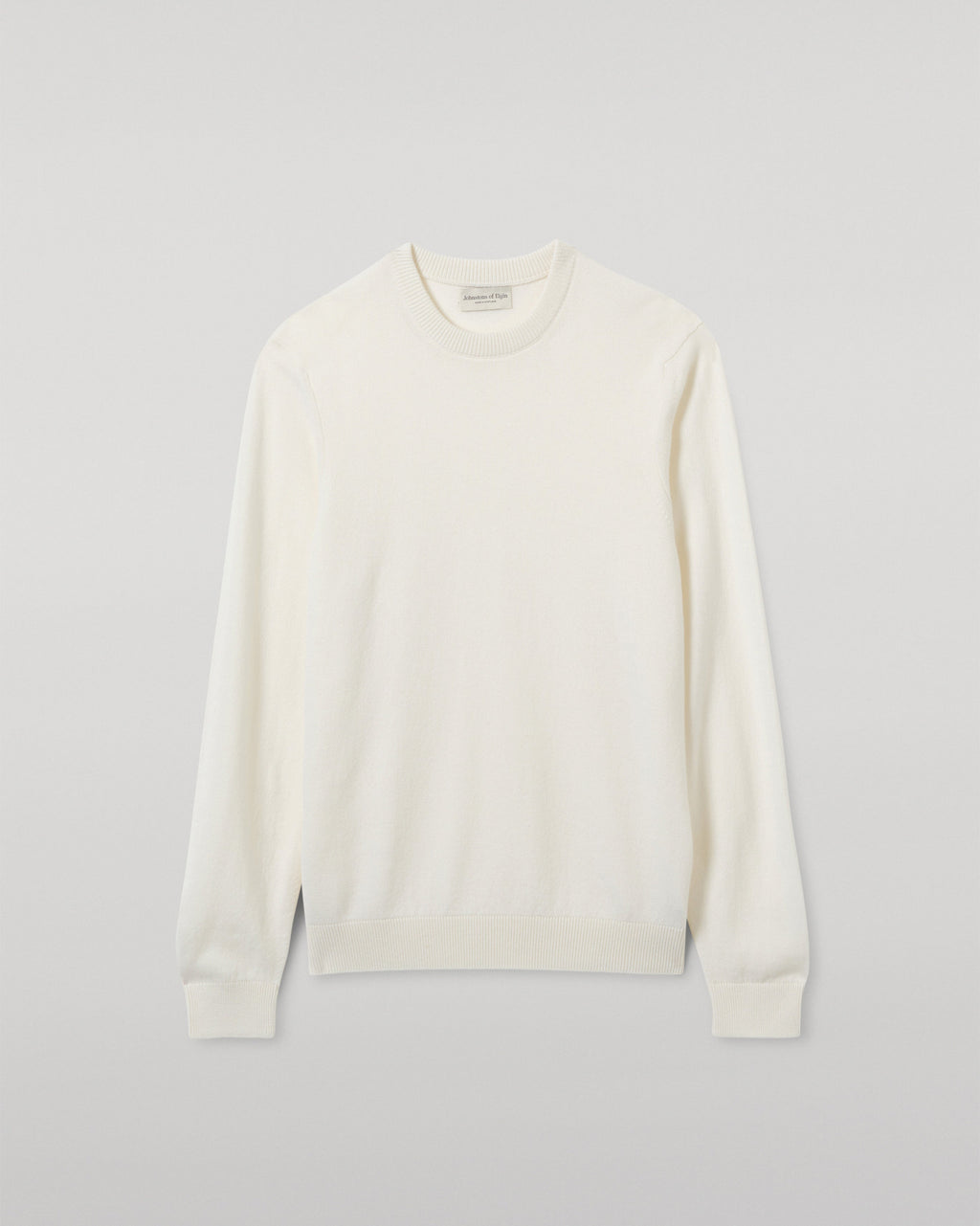 Rory White Classic Cashmere Crew Jumper