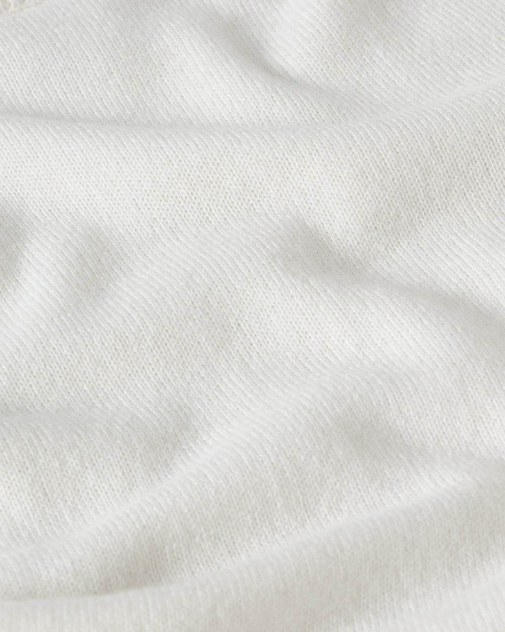 Rory White Classic Cashmere Crew Jumper