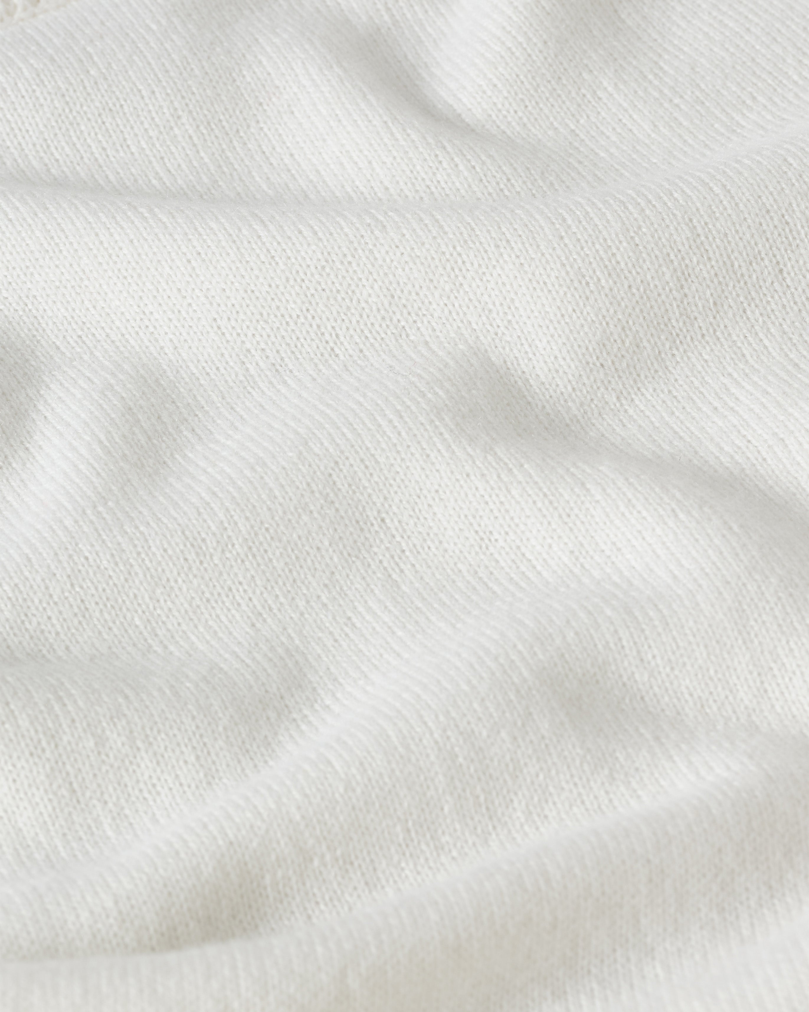 Rory White Classic Cashmere Crew Jumper