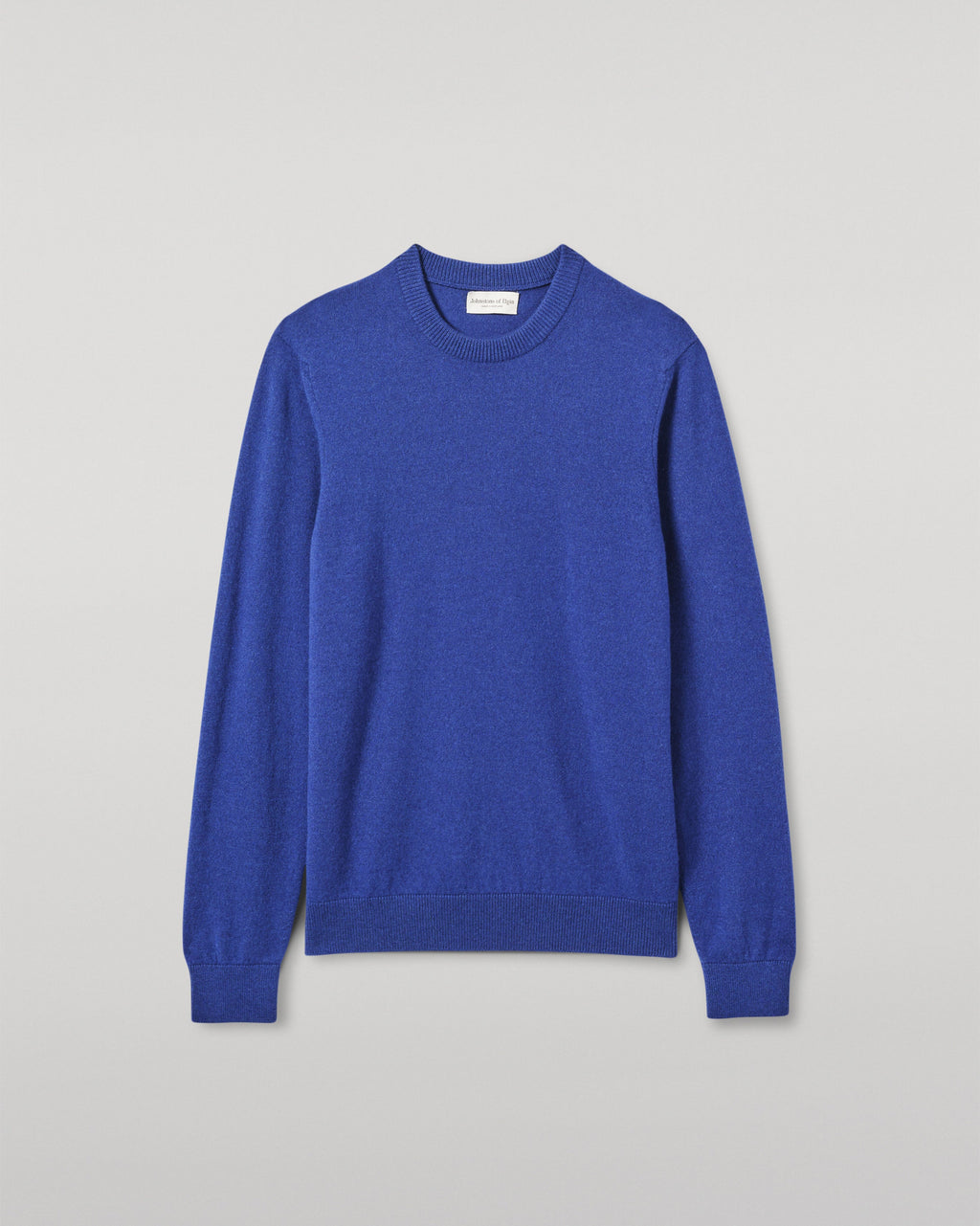 Rory Blue Classic Cashmere Crew Jumper