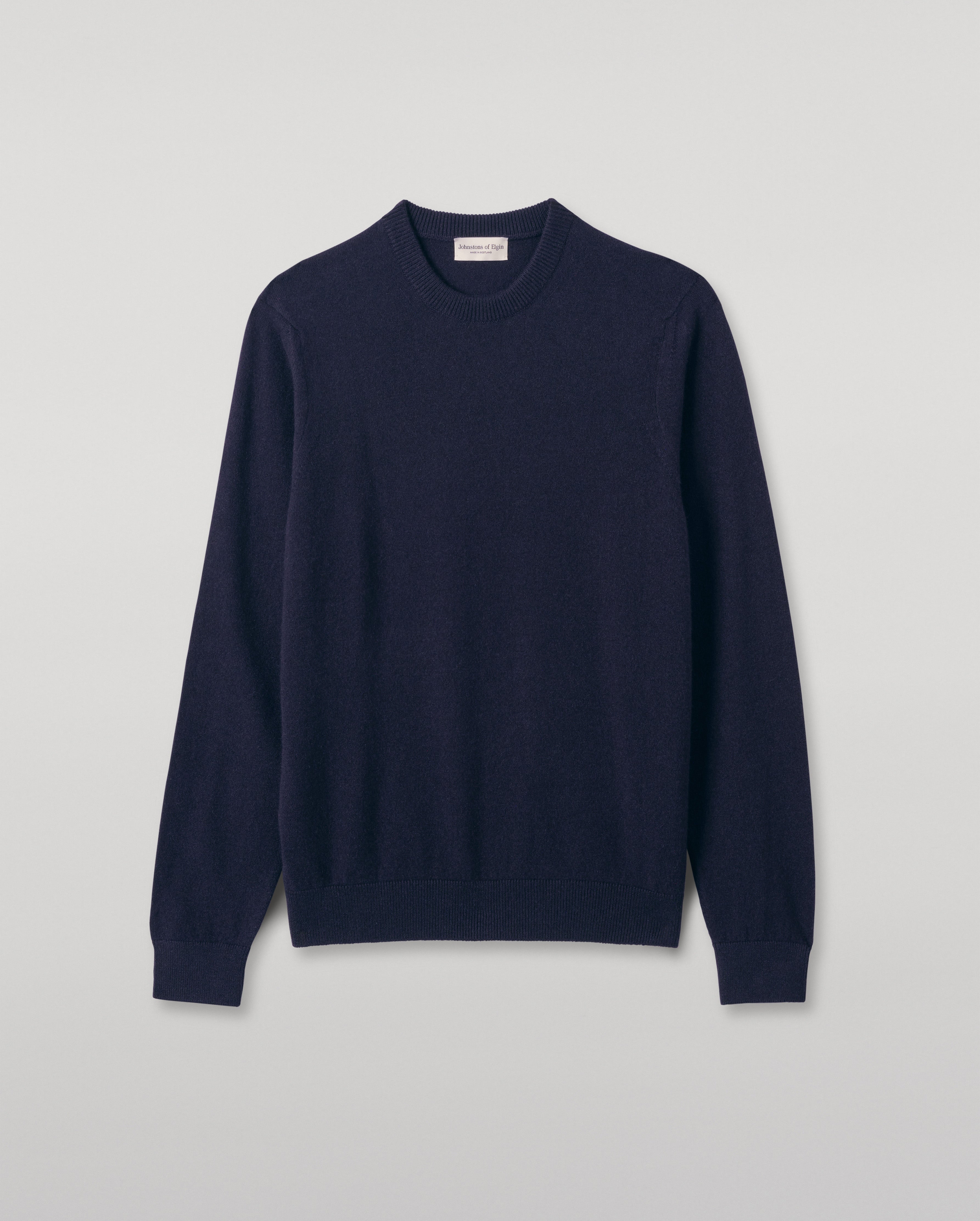 Rory Dark Navy Classic Cashmere Crew Jumper