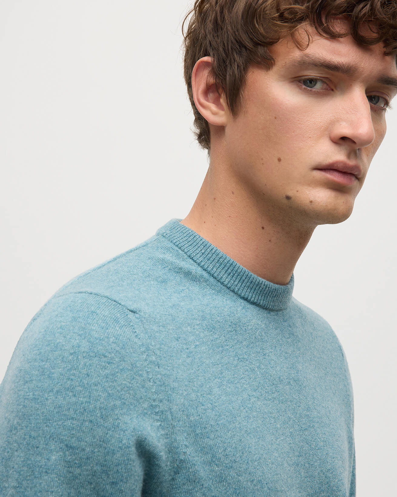 Rory Green Classic Cashmere Crew Jumper