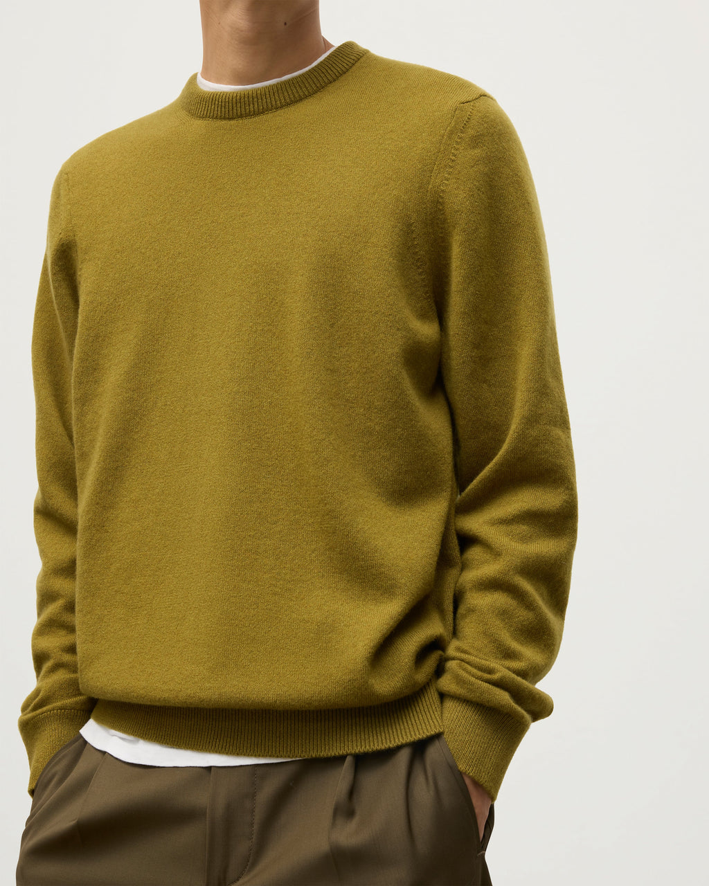 Rory Green Classic Cashmere Crew Jumper
