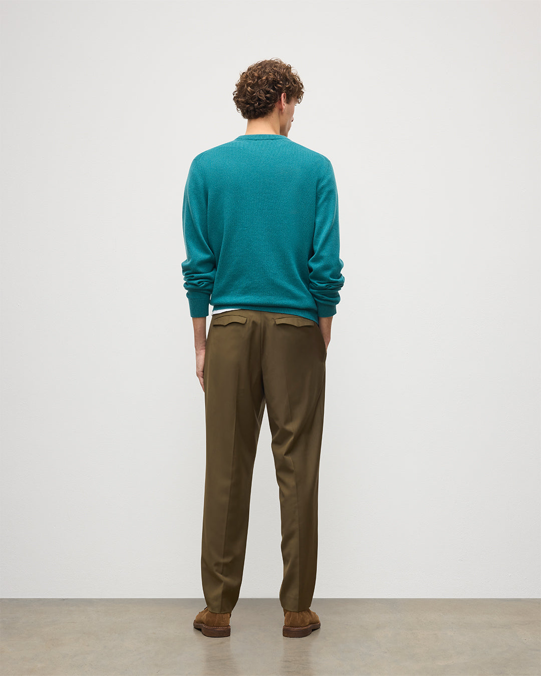 Rory Green Classic Cashmere Crew Jumper