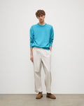 Rory Bright Blue Classic Cashmere Crew Jumper