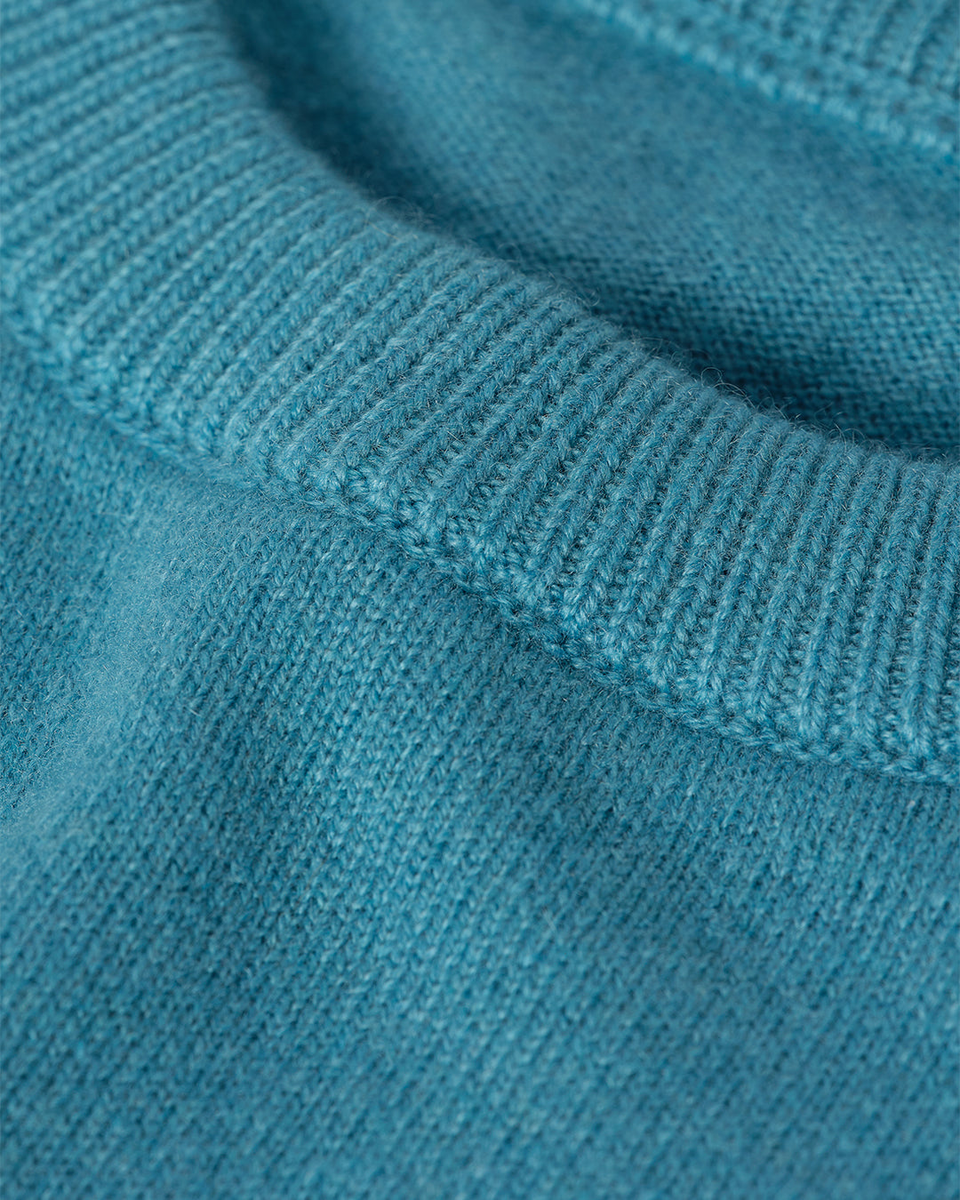 Rory Bright Blue Classic Cashmere Crew Jumper