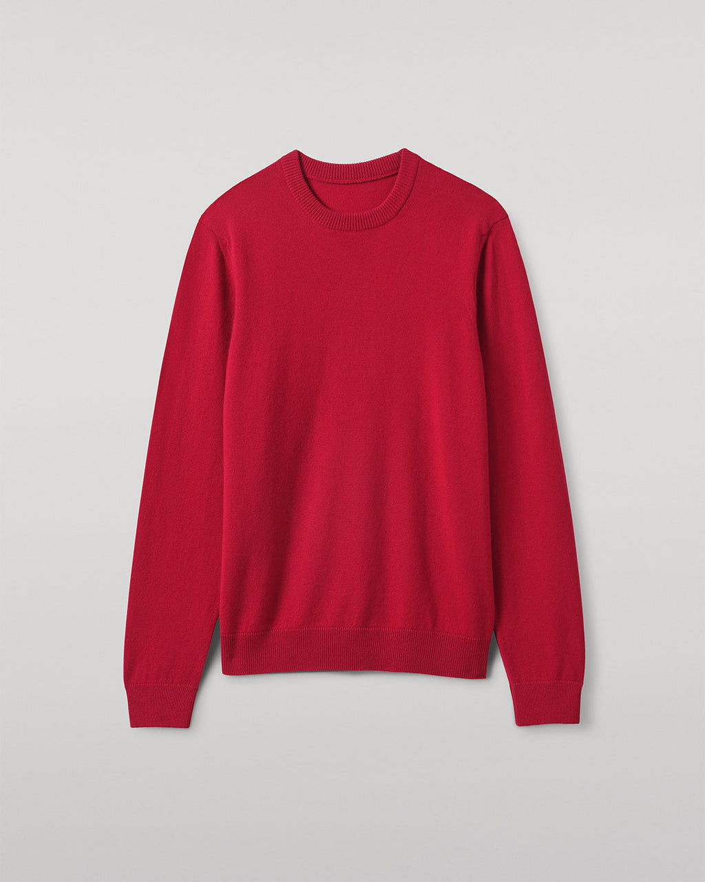 Rory Red Classic Cashmere Crew Jumper