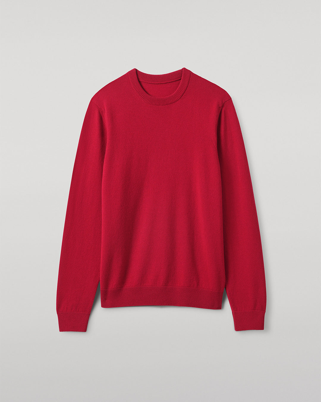 Rory Red Classic Cashmere Crew Jumper
