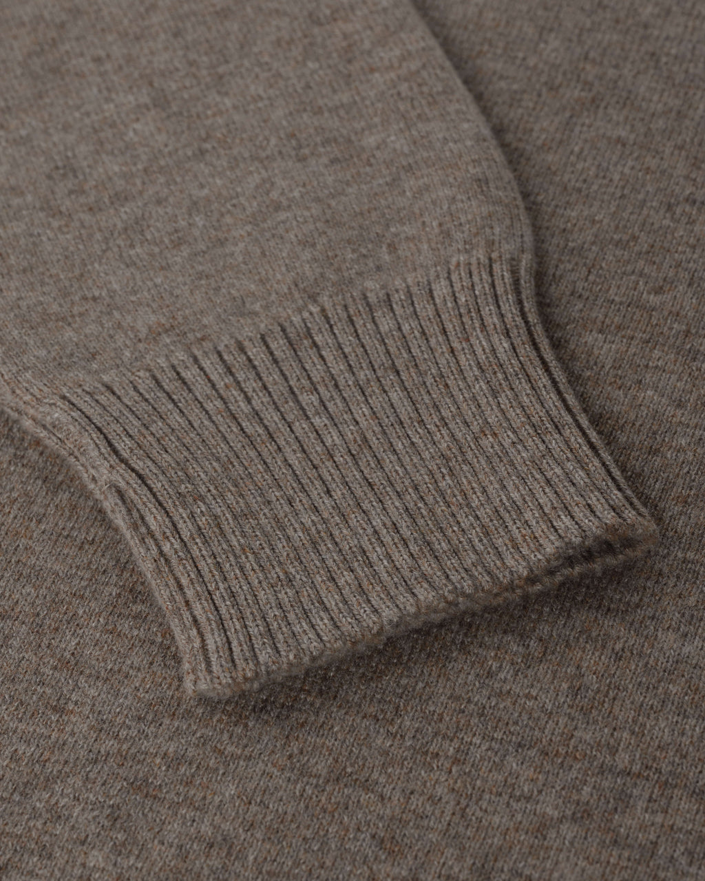 Relaxed Milano Stitch Light Brown Jumper