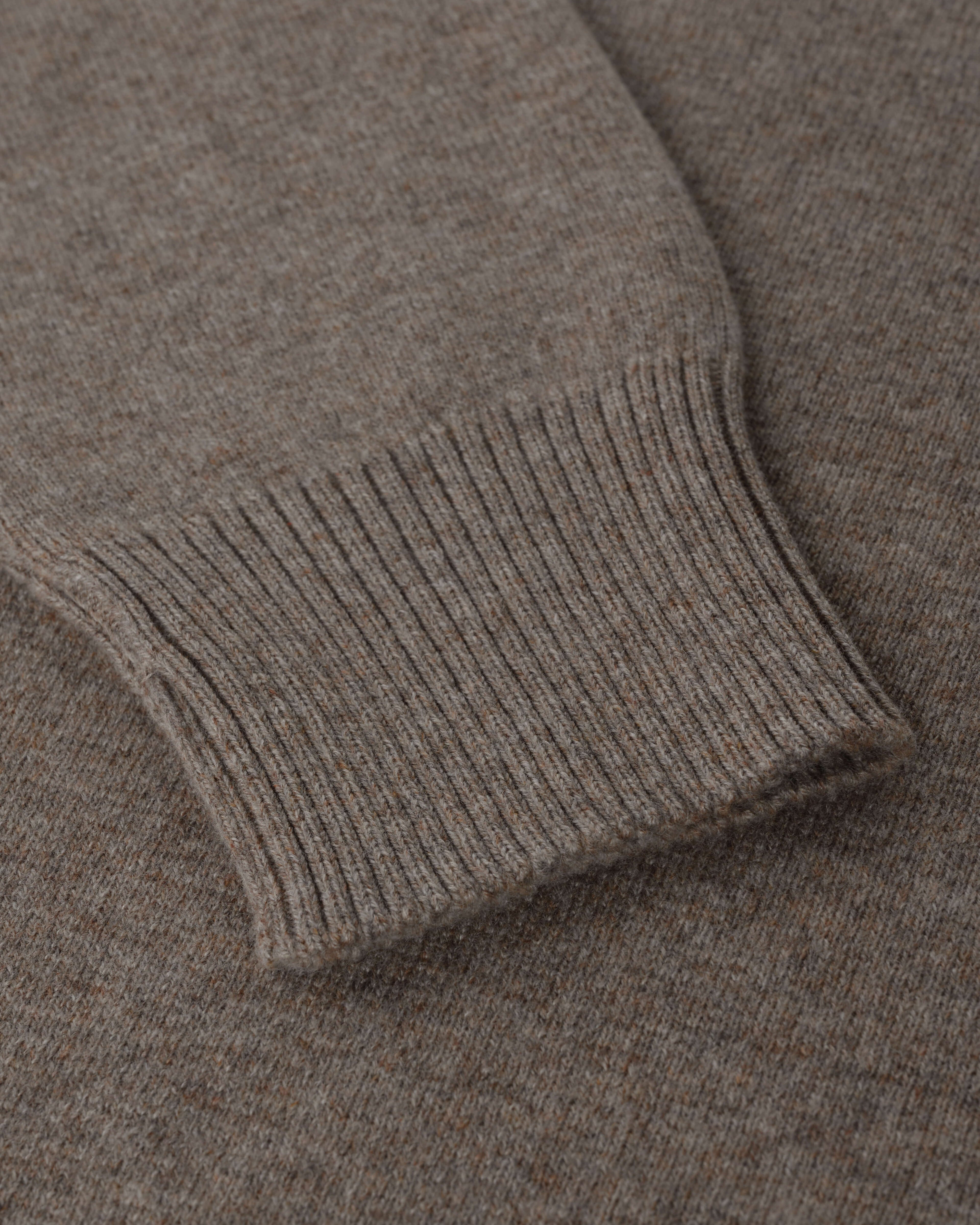 Relaxed Milano Stitch Light Brown Jumper