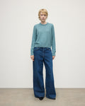 Classic Cashmere Green Round Neck Jumper