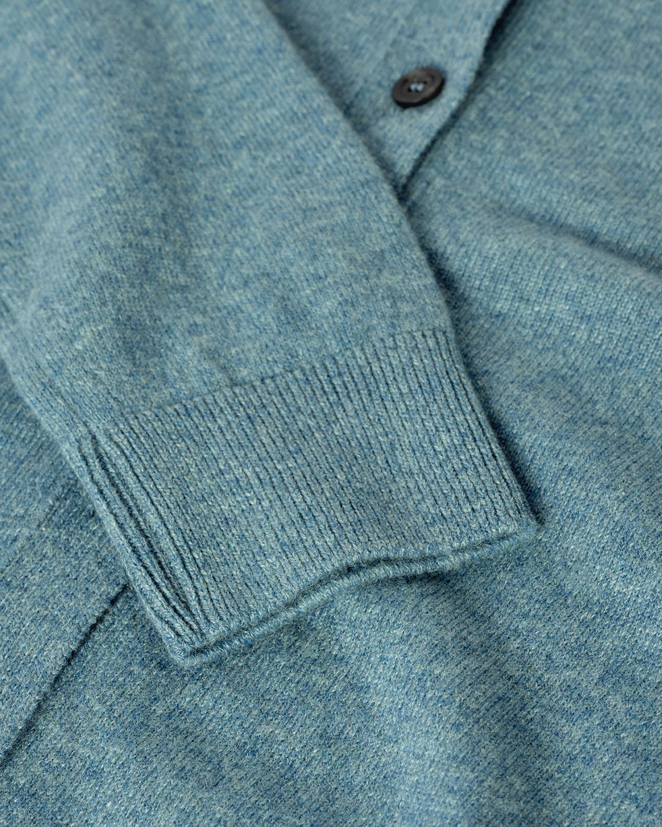 Classic Cashmere Green Cardigan