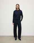 Classic Cashmere Dark Navy Cardigan
