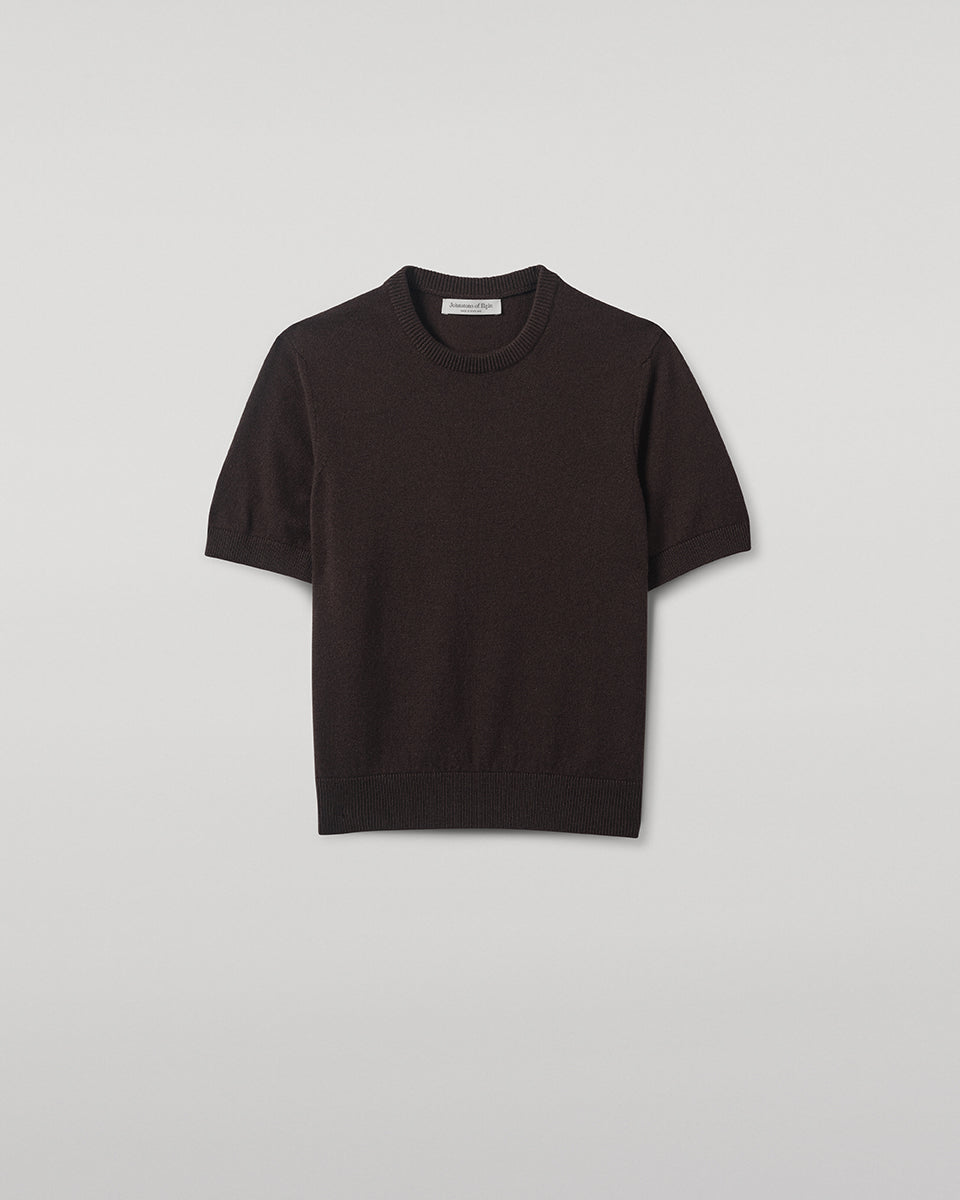 Classic Cashmere Dark Brown T-shirt