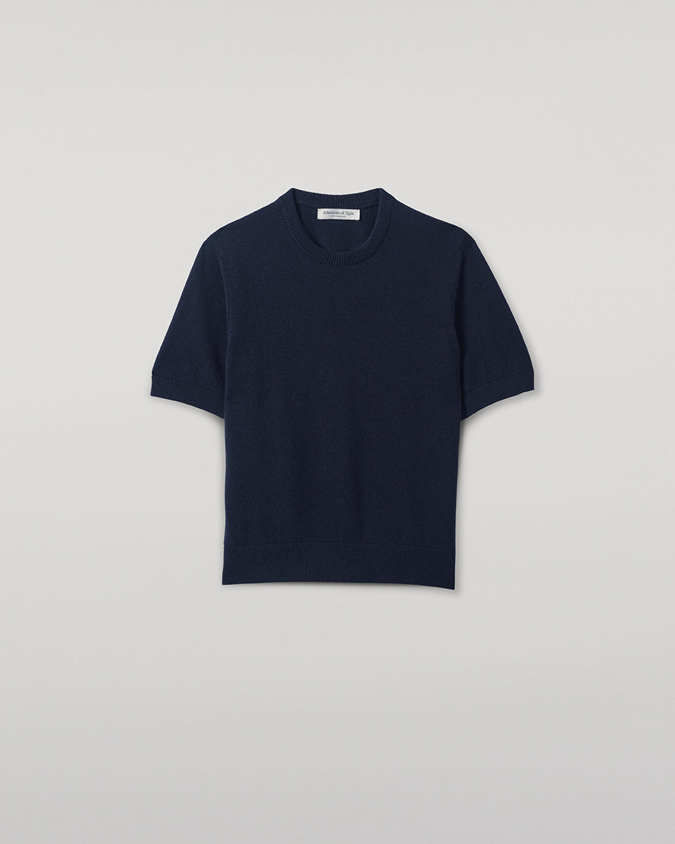 Classic Cashmere Dark Navy T-shirt