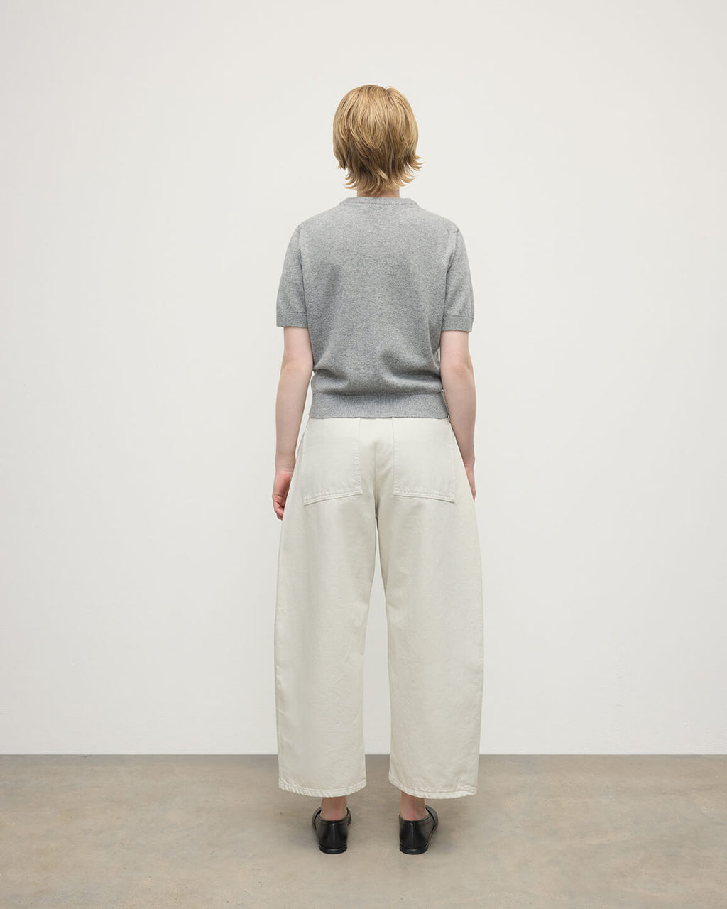 Classic Cashmere Light Grey T-shirt