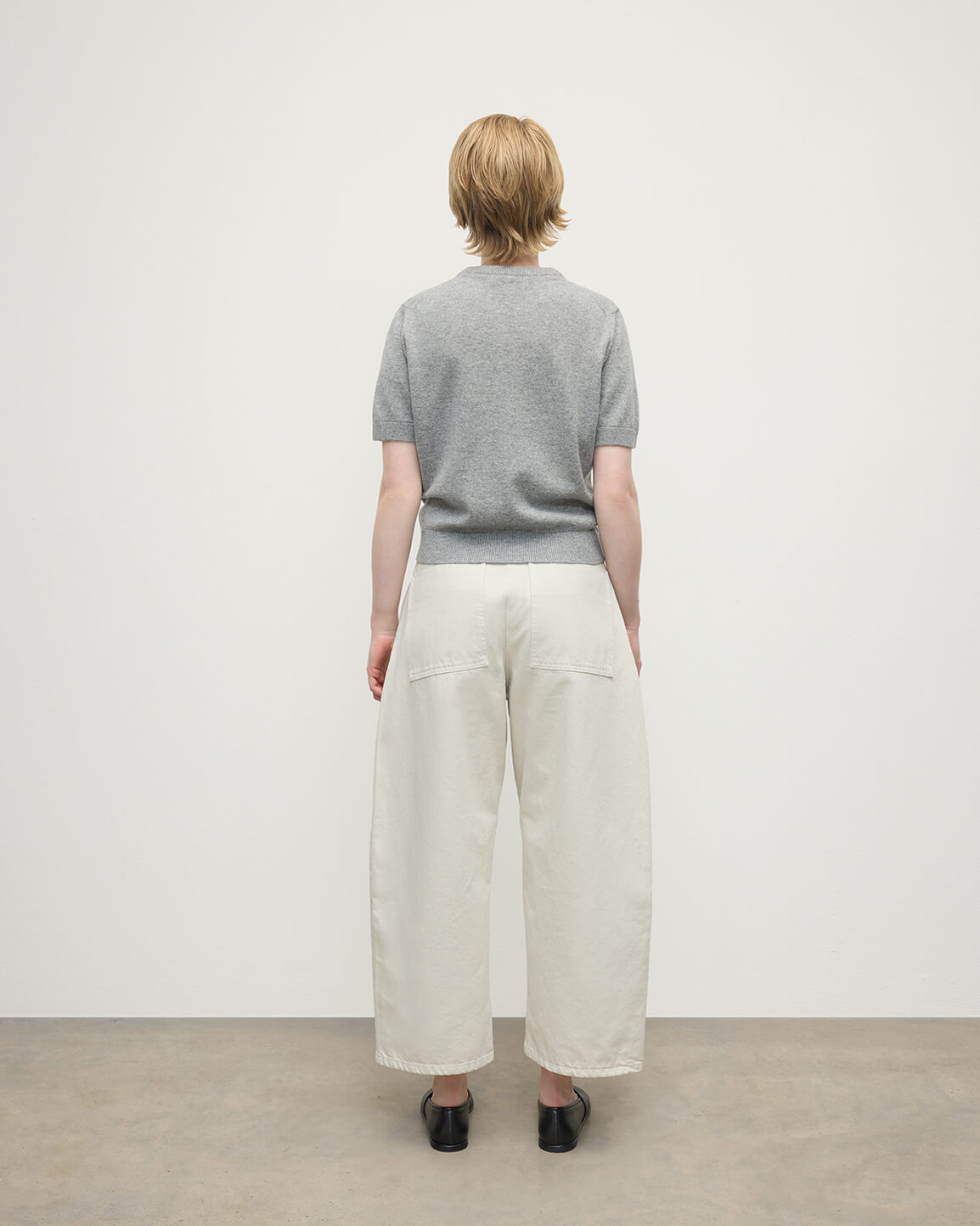 Classic Cashmere Light Grey T-shirt