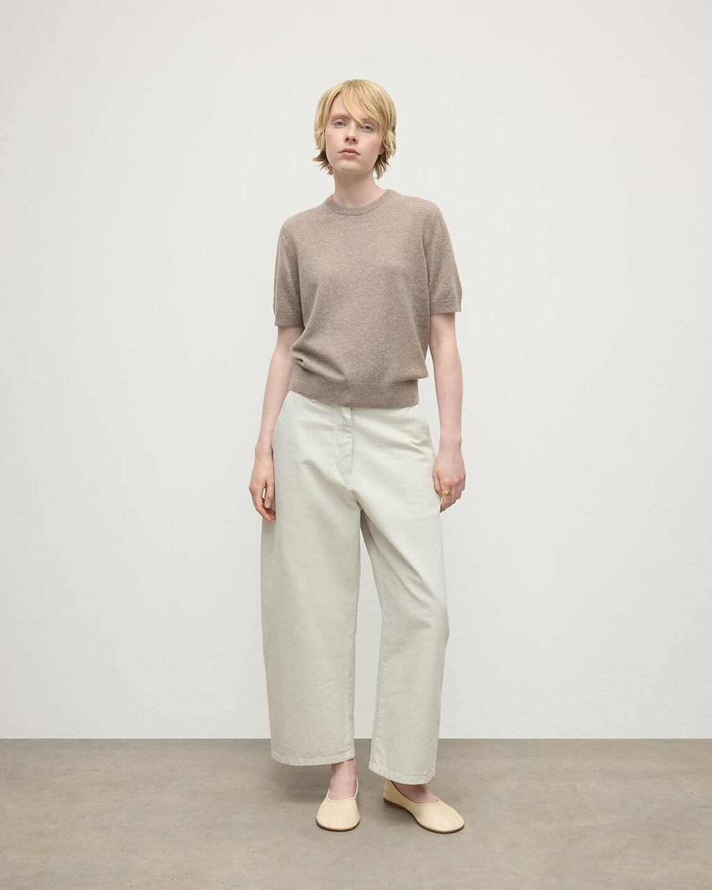 Classic Cashmere Brown T-shirt