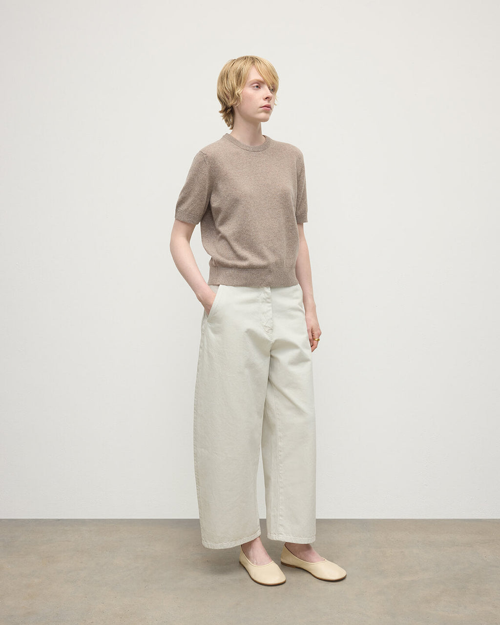 Classic Cashmere Brown T-shirt