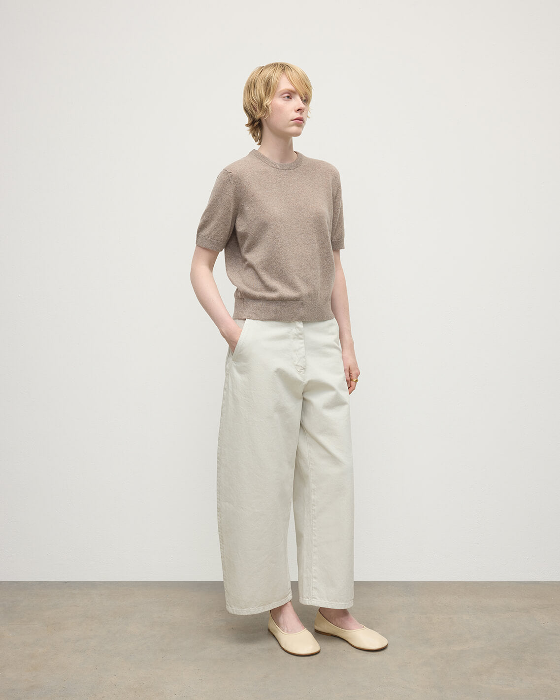 Classic Cashmere Brown T-shirt