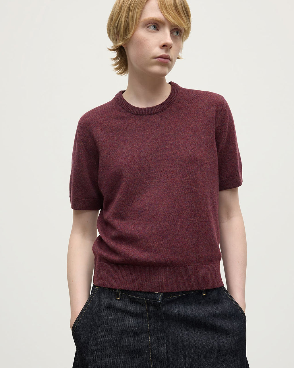 Classic Cashmere Purple T-shirt