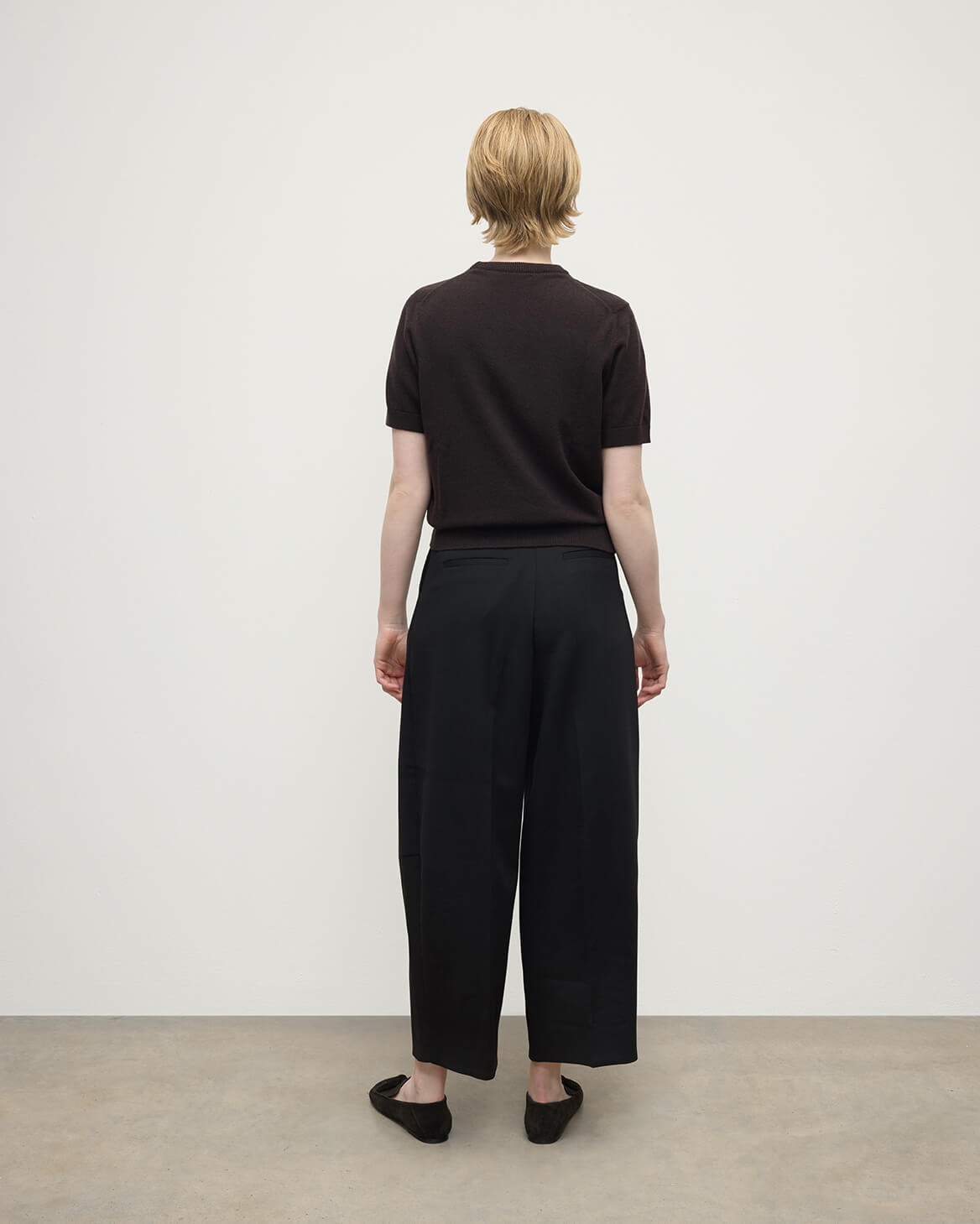 Classic Cashmere Dark Brown T-shirt
