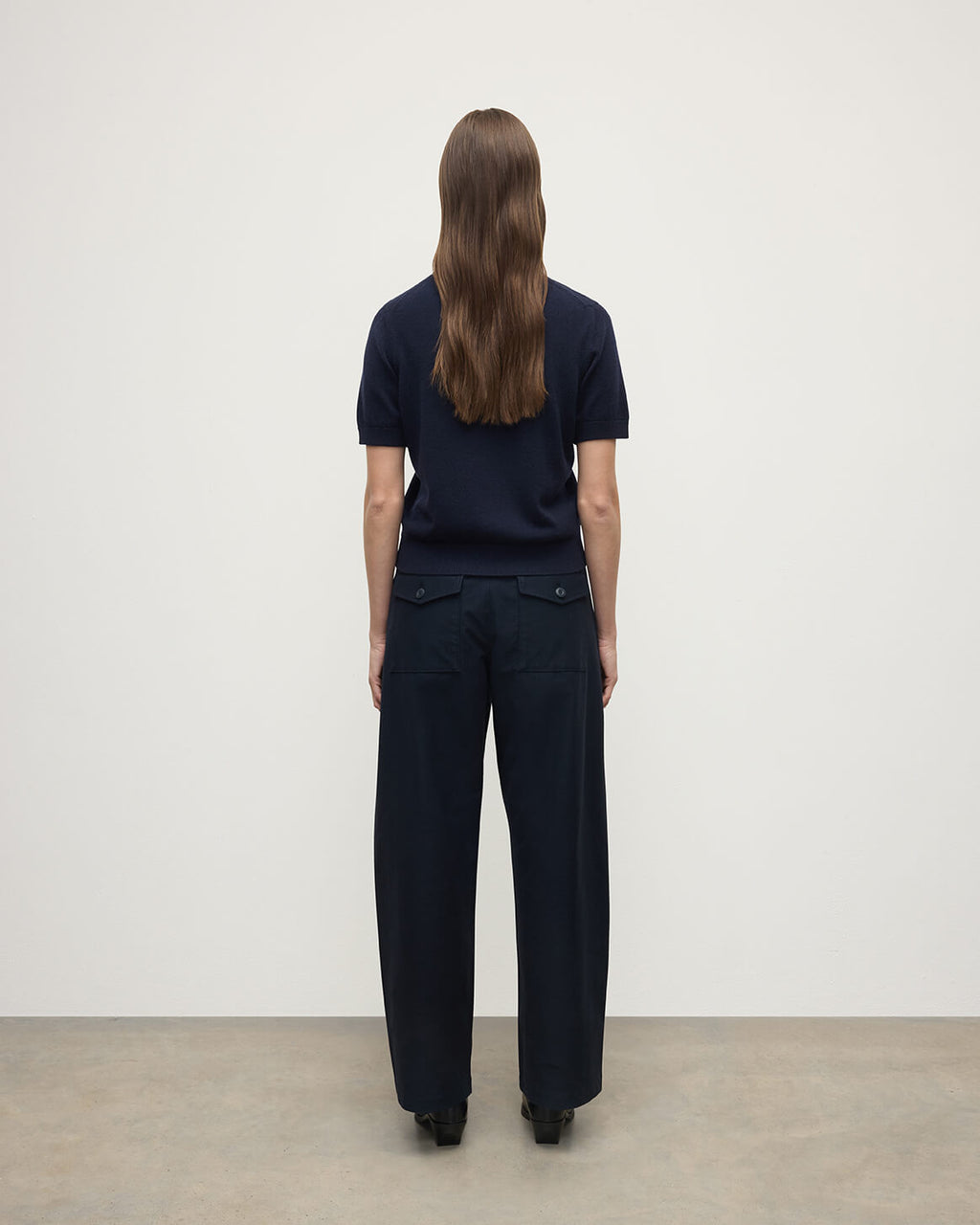 Classic Cashmere Dark Navy T-shirt