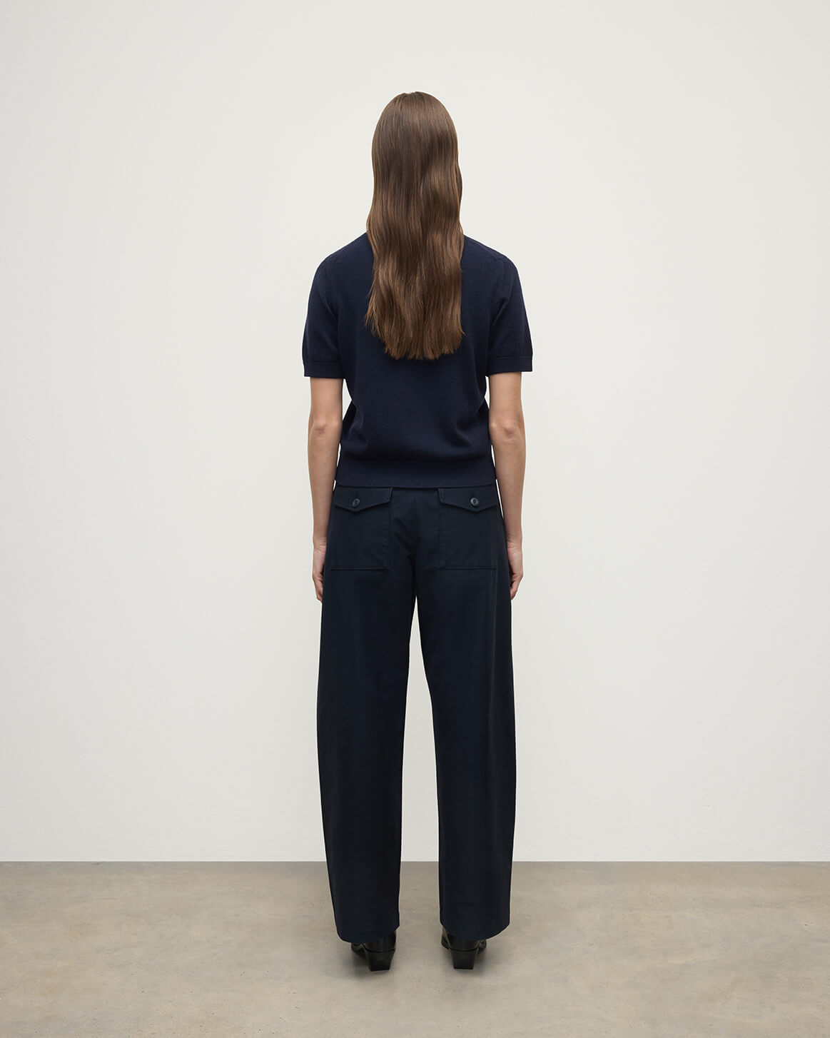 Classic Cashmere Dark Navy T-shirt